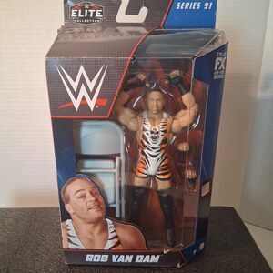 WWE Mattel Elite Collection Series 91 Rob Van Dam RVD ECW (Damaged Box)
